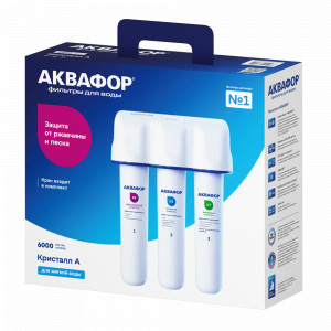 Проточная система Аквафор Кристалл А (без крана)